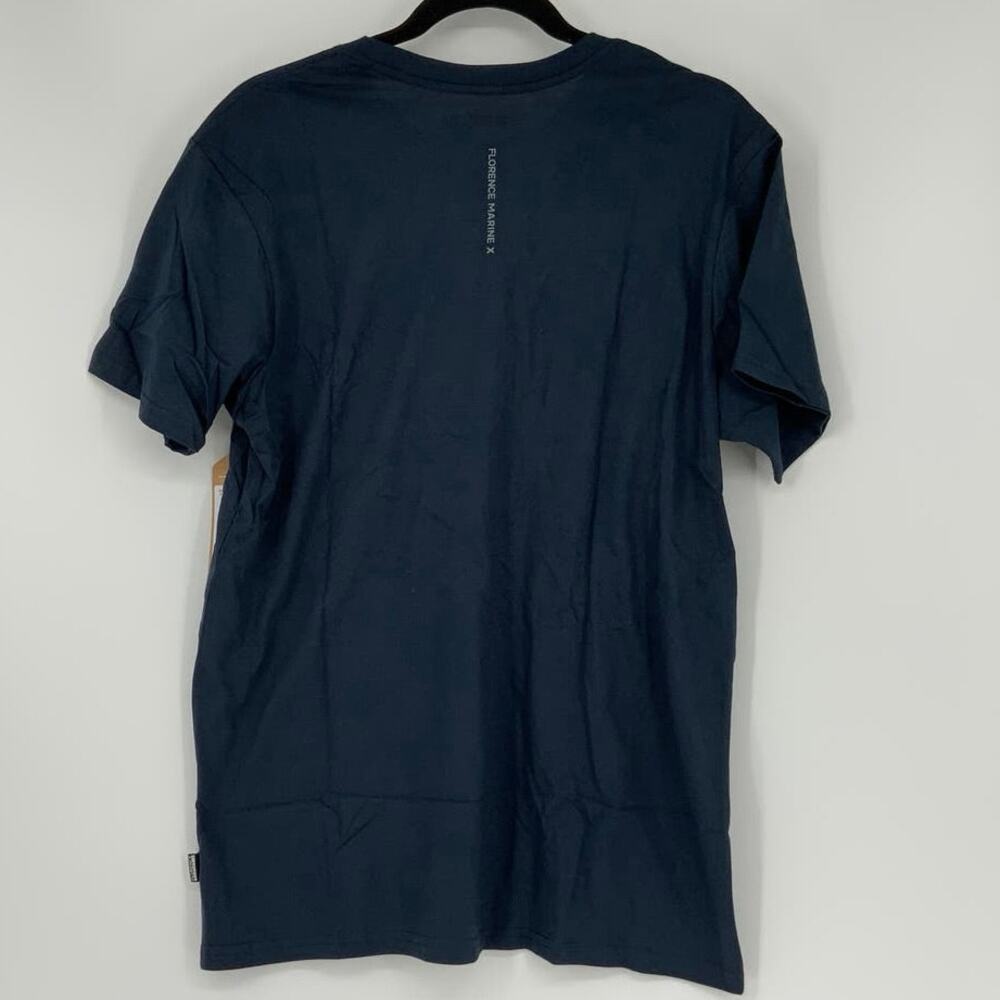 NEW! Florence Marine X Size Large Catamaran Organic T-Shirt Black $38 msrp M5-2 - Picture 2 of 8
